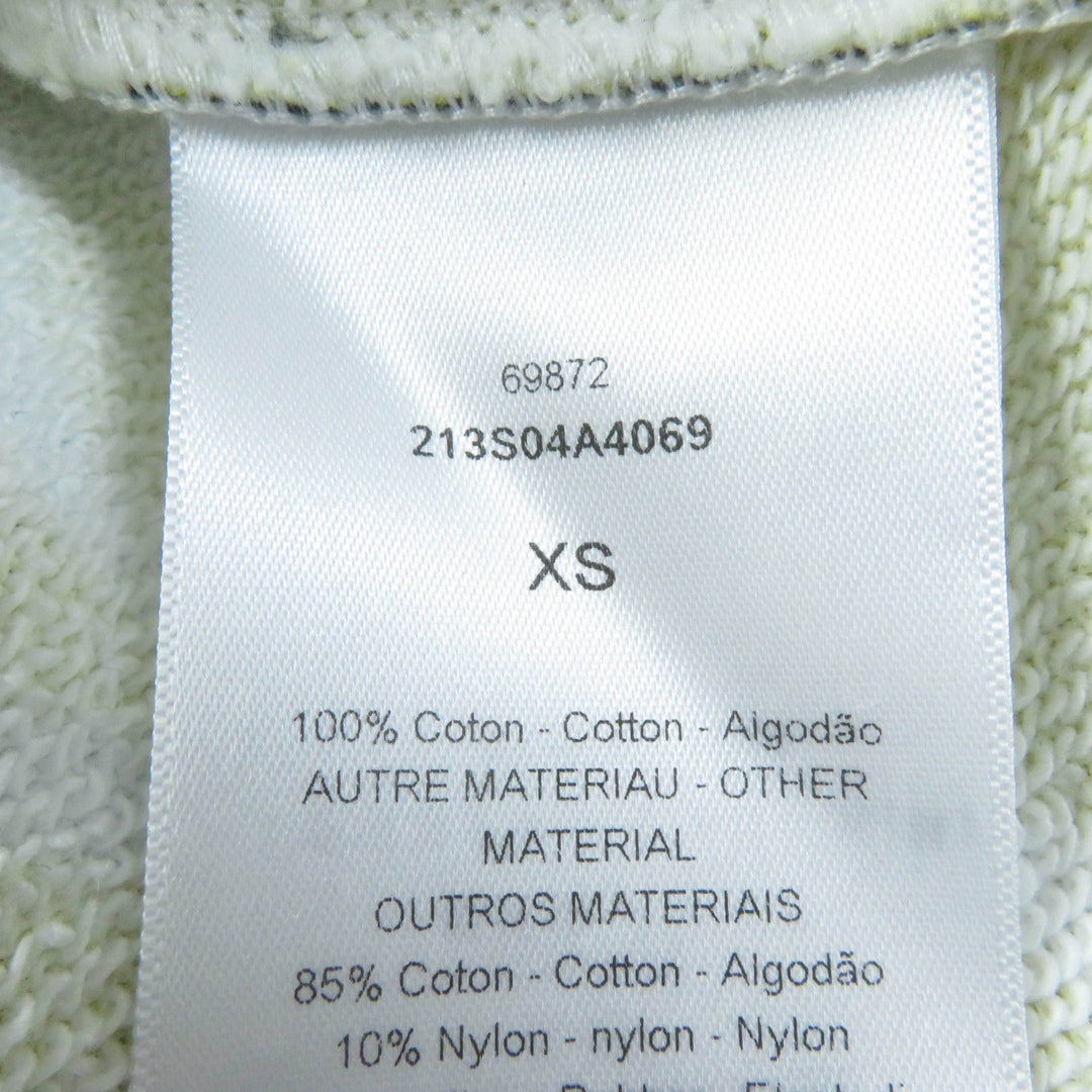 Christian Dior Hoodie 213S04A4069 Main: 100% cotton, part: 85% cotton, part: 10% nylon, part: 5% rubber multicolor Women XS Used Authentic