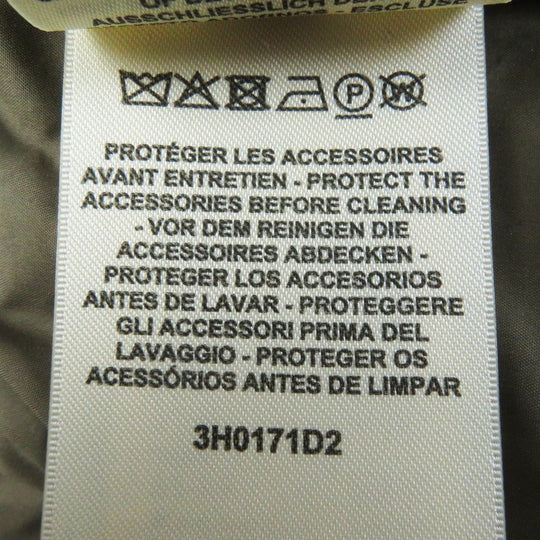 HERMES Down jacket 3H0171D2 Outer: 100% polyester, part: 64% cotton, part: 36% rayon, part: 80% acrylic, part: 10% rayon, lining: 100% polyester White Brown type Women 34 Used Authentic