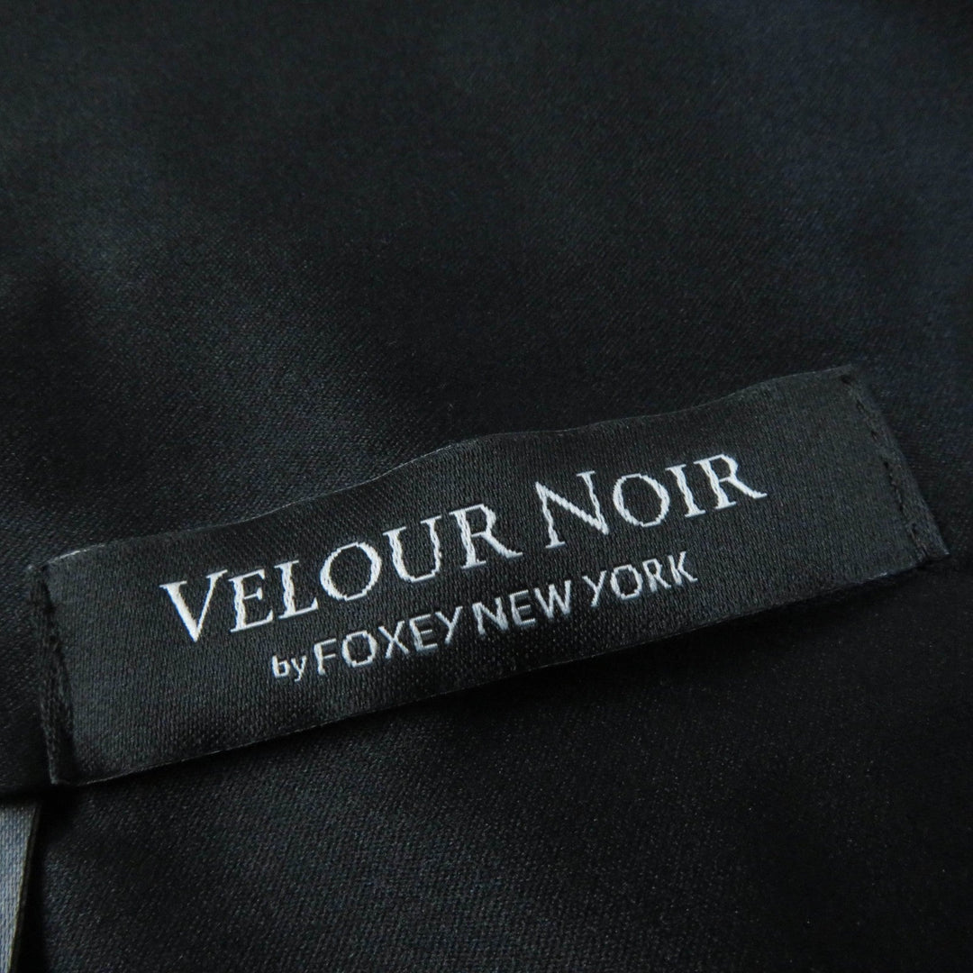 FOXEY NEW YORK Vest 43016 Triacetate black 38