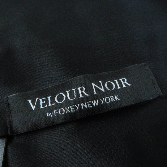 FOXEY NEW YORK Vest 43016 Triacetate black 38