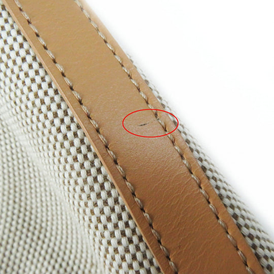 BURBERRY skirt Outer material: 100% cotton, Lining: 100% cupra, Leather part: cowhide Beige brown Women 36 Used Authentic