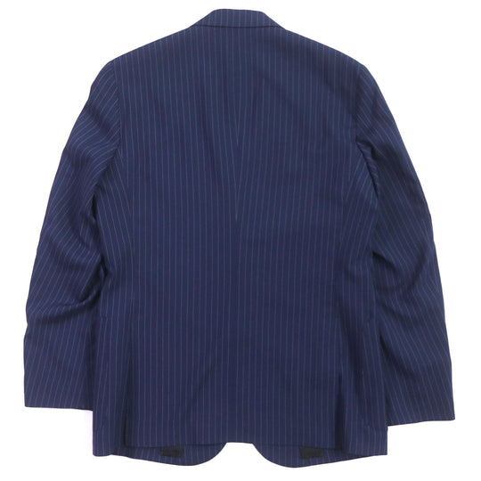 BLACK LABELCRESTBRIDGE tailored jacket 51D11-511-24 Outer: 100% polyester, Lining: polyester Navy mens XL Used Authentic