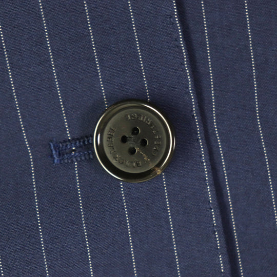 BLACK LABELCRESTBRIDGE tailored jacket 51D11-511-24 Outer: 100% polyester, Lining: polyester Navy mens XL Used Authentic