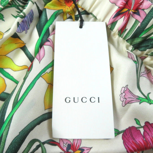 GUCCI Wide pants 517265 Main: 100% silk Multi Women 36 Used Authentic