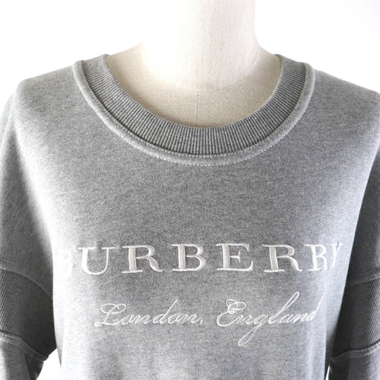 BURBERRY Tunic 4057511 Main: 100% cotton, some parts: 98% cotton, some parts: 2% elastane gray Women M Used Authentic