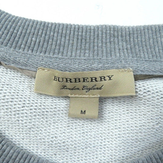 BURBERRY Tunic 4057511 Main: 100% cotton, some parts: 98% cotton, some parts: 2% elastane gray Women M Used Authentic