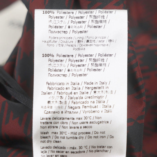 FENDI coat FAA864 Outer: 100% polyester, Lining: polyester Red black mens 48 Used Authentic