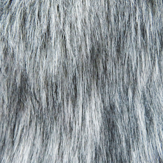 EMPORIO ARMANI coat Outer material: 57% wool, Outer material: 22% nylon, Outer material: 17% alpaca, Outer material: 4% polyurethane, Fur: 73% acrylic gray Women 40 Used Authentic
