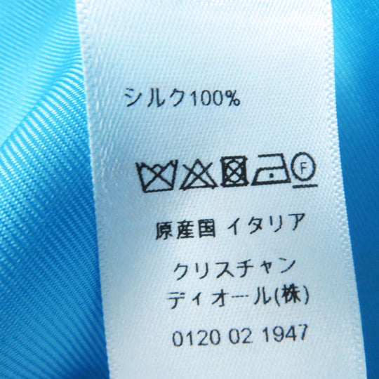 Christian Dior scarf Main: 100% silk Light blue purple D - Jungle Pop Women Used Authentic