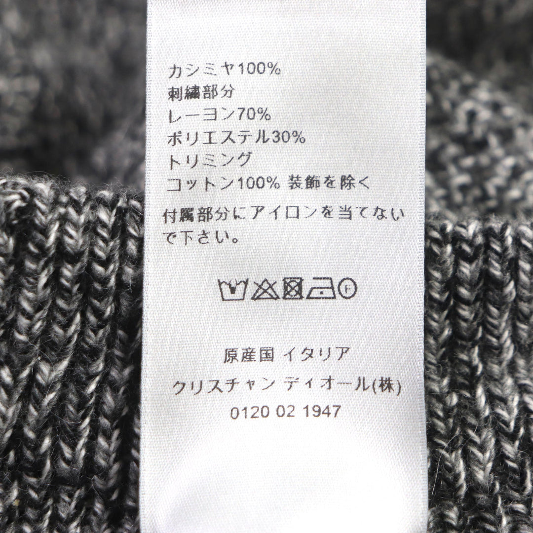 Dior HOMME Pants 293M130CT363 Main: 100% cashmere, part: 70% rayon, part: 30% polyester, part: 100% cotton gray mens XL Used Authentic