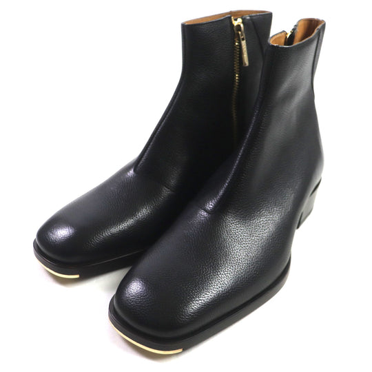 JIMMY CHOO short boots Main: Leather black mens 42 Used Authentic