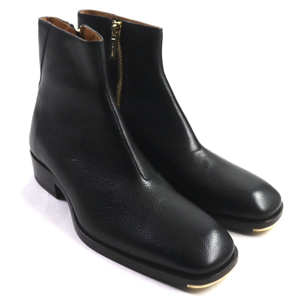 JIMMY CHOO short boots Main: Leather black mens 42 Used Authentic