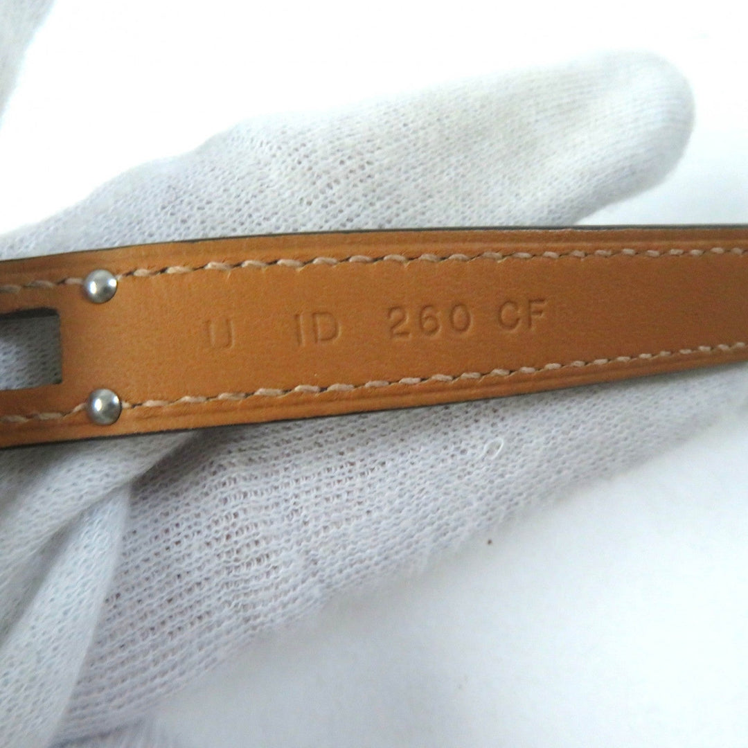 HERMES bracelet Main: Box calf black Kelly DeBultour Women Used Authentic