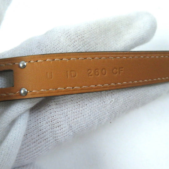 HERMES bracelet Main: Box calf black Kelly DeBultour Women Used Authentic