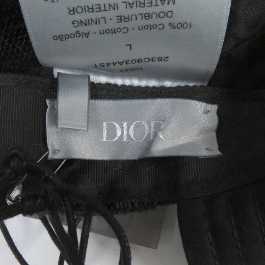 Dior HOMME Other hats 283C903A4451 Main: 100% cotton, Part: 100% sheepskin, Part: 100% polyester, Part: 100% nylon black mens L Used Authentic