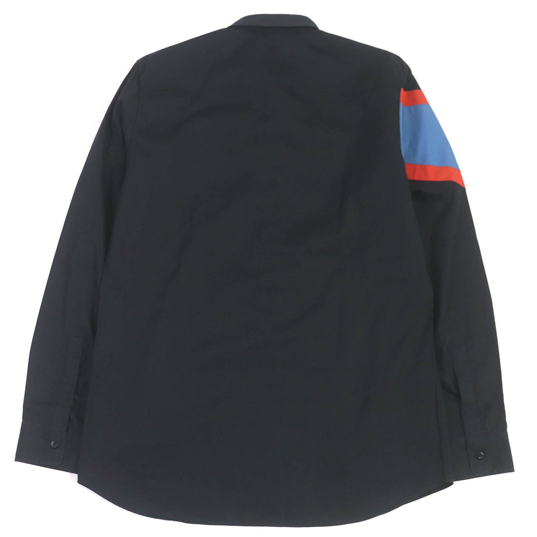 GIVENCHY Long sleeve shirt BM605E1Y39 Main: 100% cotton black mens 41 Used Authentic