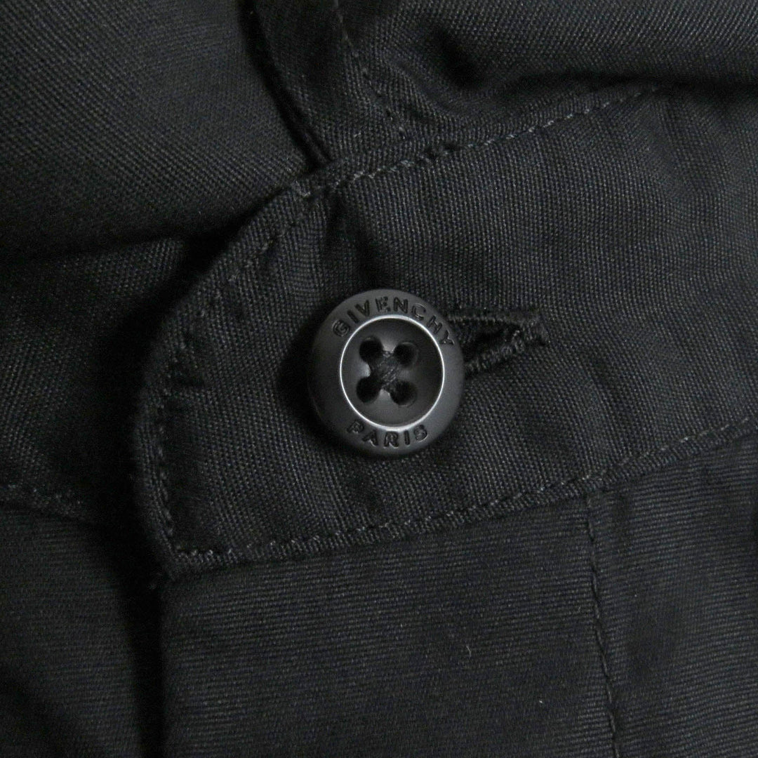 GIVENCHY Long sleeve shirt BM605E1Y39 Main: 100% cotton black mens 41 Used Authentic