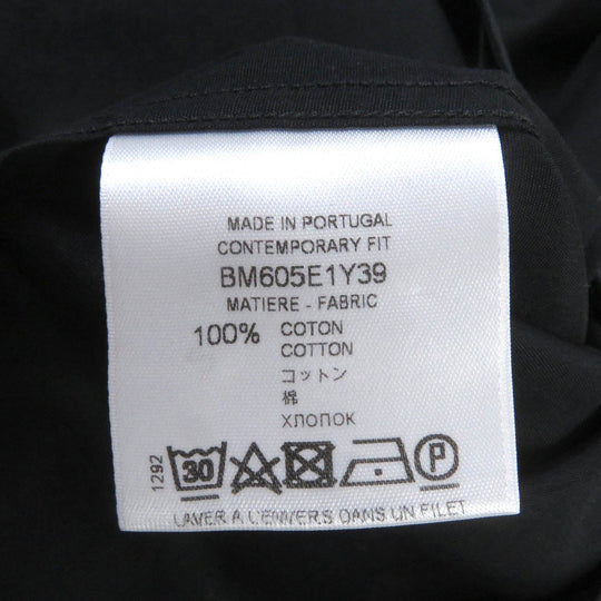 GIVENCHY Long sleeve shirt BM605E1Y39 Main: 100% cotton black mens 41 Used Authentic