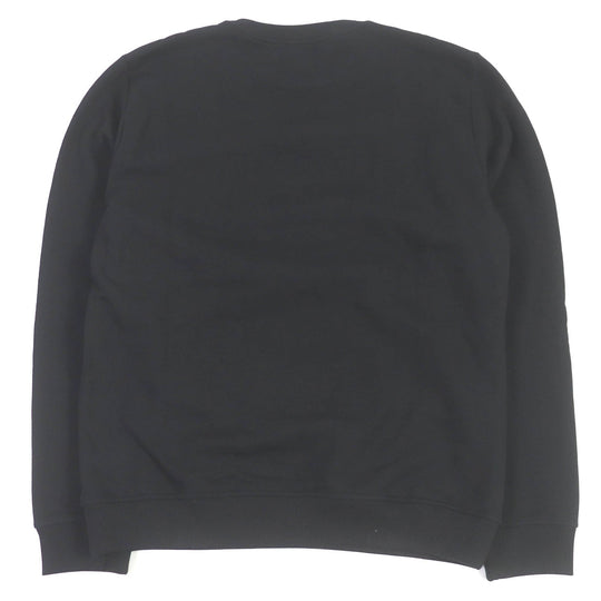 FENDI sweat FY0178 Main: 100% cotton, Part: 99% cotton, Part: 1% polyurethane black mens XL Used Authentic