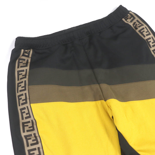 FENDI Pants FAB557 Main: 55% polyester, Main: 45% cotton Black type mens XL Used Authentic