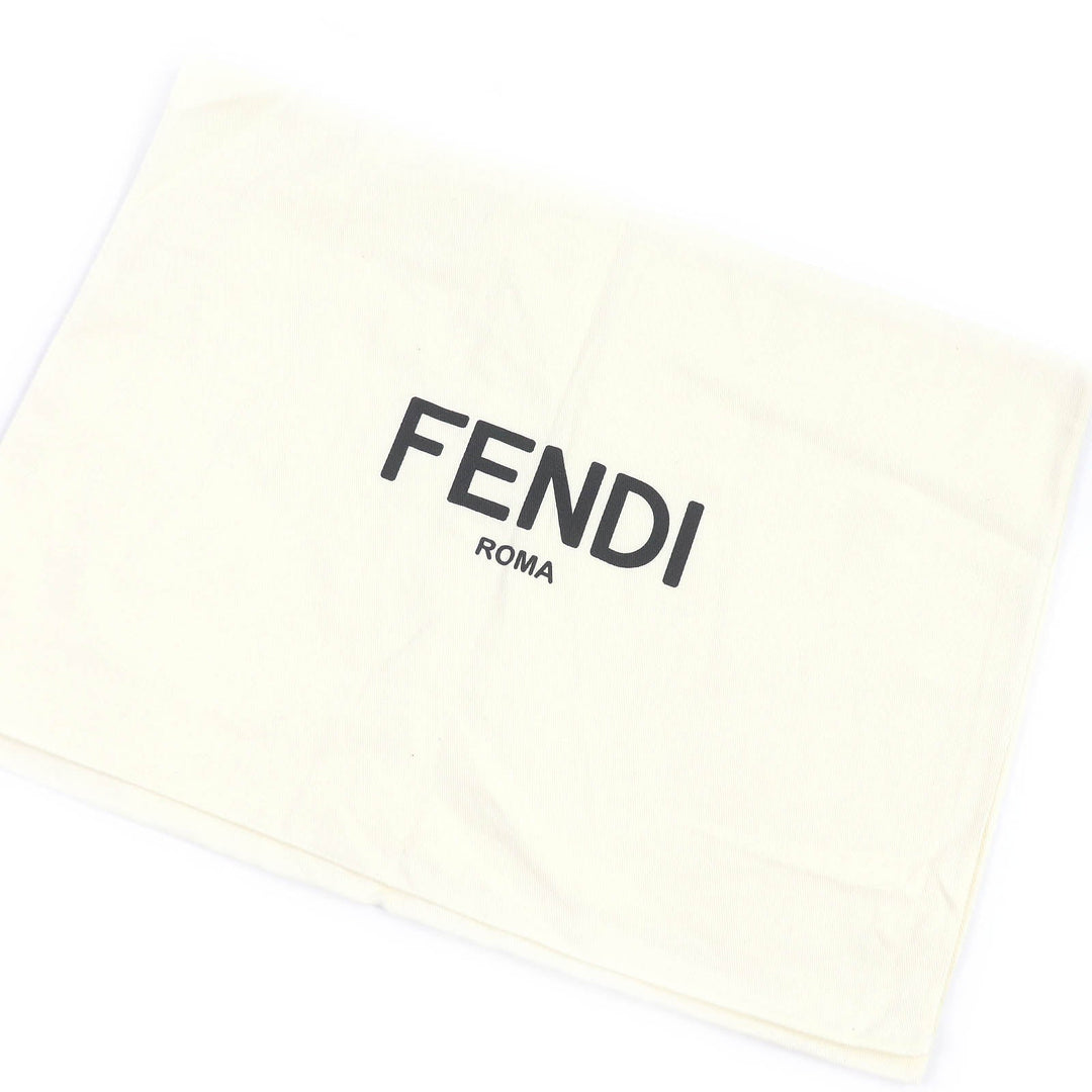 FENDI Pants FAB557 Main: 55% polyester, Main: 45% cotton Black type mens XL Used Authentic