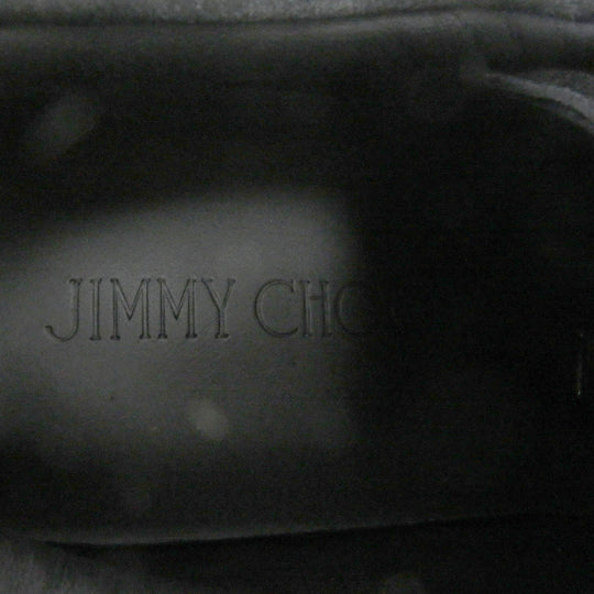 JIMMY CHOO Low cut sneakers Main: Suede leather black CASH mens 42 Used Authentic