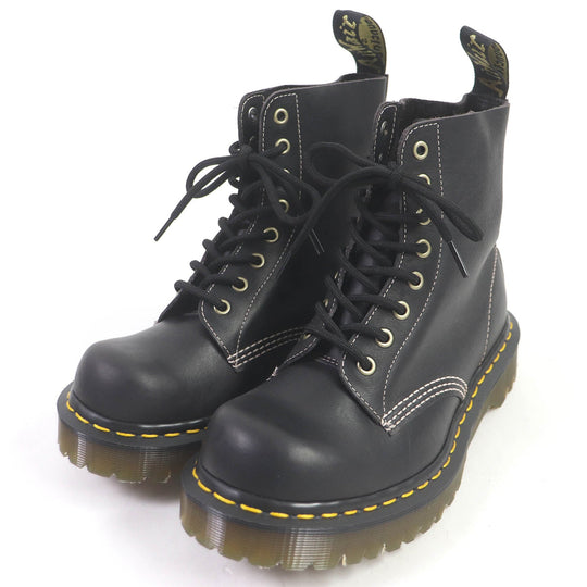 Dr.Martens boots 31023057 Main: Leather Charcoal gray 1460 PASCAL mens 6 Used Authentic