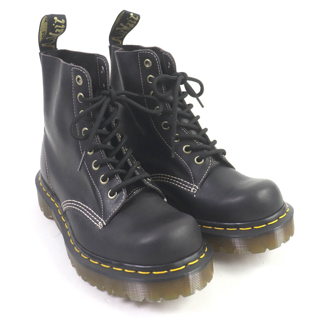Dr.Martens boots 31023057 Main: Leather Charcoal gray 1460 PASCAL mens 6 Used Authentic