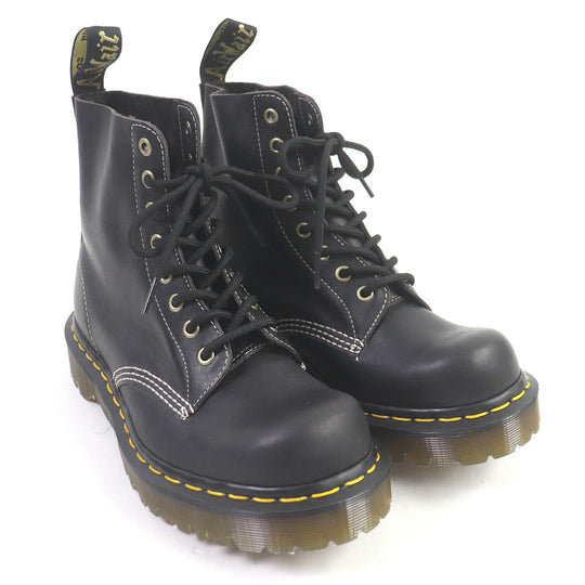 Dr.Martens boots 31023057 Main: Leather Charcoal gray 1460 PASCAL mens 6 Used Authentic