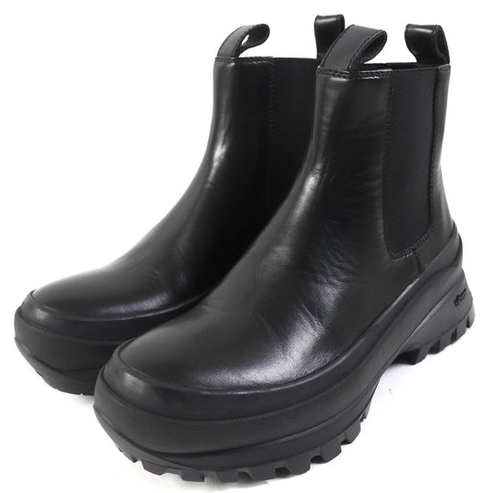 JIL SANDER boots Main: Leather black Women 37 Used Authentic