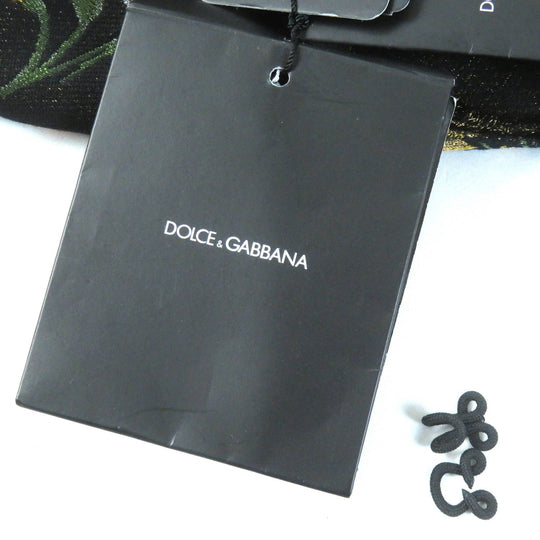 DOLCE&GABBANA No color jacket Outer material: 34% acetate, 24% acrylic, 24% cotton, 11% polyester, 4% nylon, 25% silk, 22% rayon Black Gold Green Women 36 Used Authentic