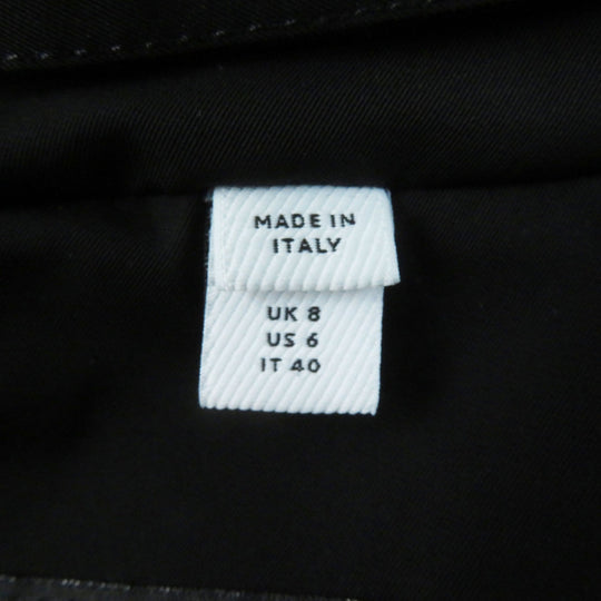 BURBERRY trench coat 8063801 Outer: 100% polyester, Lining: 100% polyamide (nylon) black Technical twill trench coat Women 40 Used Authentic