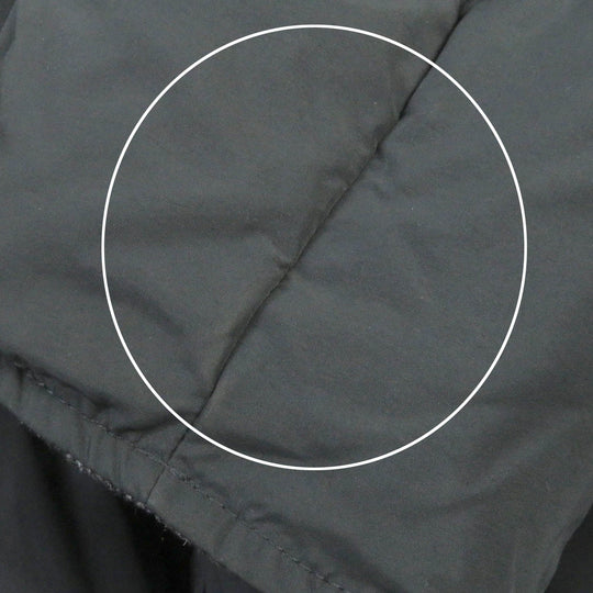 HERMES Down jacket Outer: 100% cashmere, Lining: 60% nylon, Lining: 40% polyester, Filling: 100% down, Filling: 100% polyester gray mens 52 Used Authentic