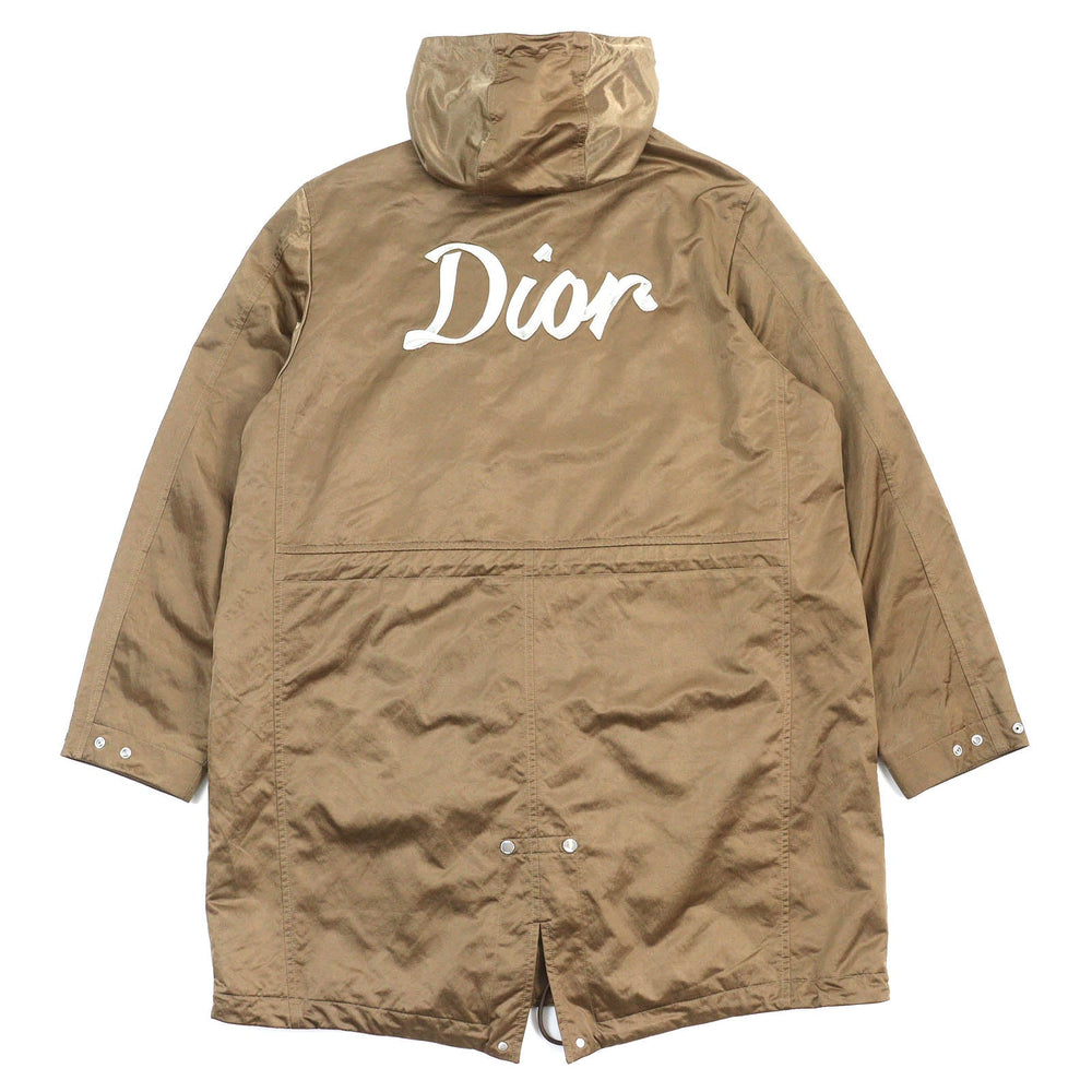 Dior HOMME Mod coat 033C313H5563 Outer: 100% nylon, Lining: 100% cupra, Part: 100% polyester Brown type mens 48 Used Authentic