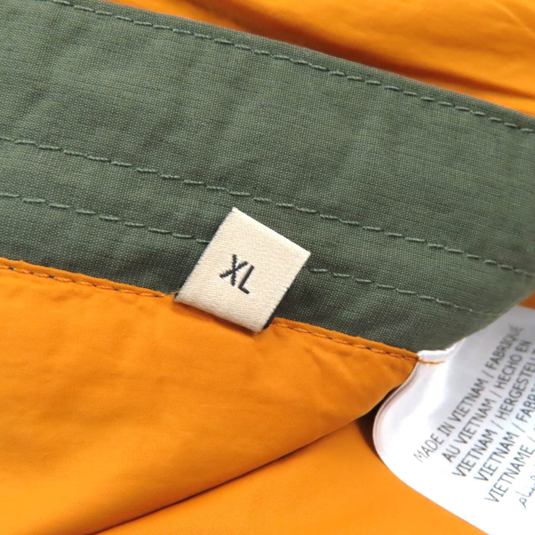 GUCCI Pants 663766 Main: 73% nylon, Main: 27% cotton, Lining: 100% nylon, Part: 100% polyester Khaki Navy mens XL Used Authentic