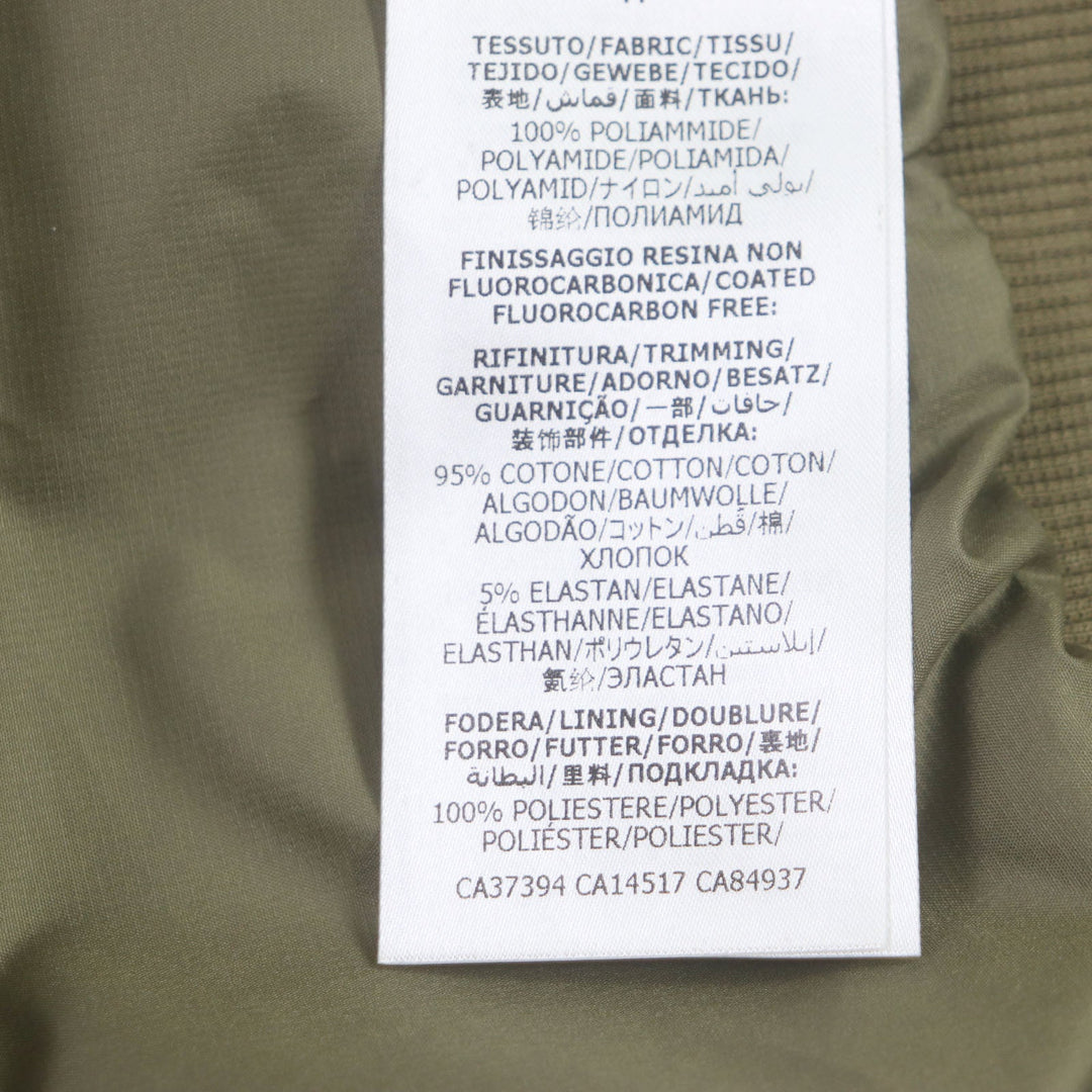 GUCCI Bomber jacket 648866 Outer: 100% nylon, Lining: 100% polyester, Part: 95% cotton, Part: 5% polyurethane, Filling: 100% polyester Brown white mens M Used Authentic