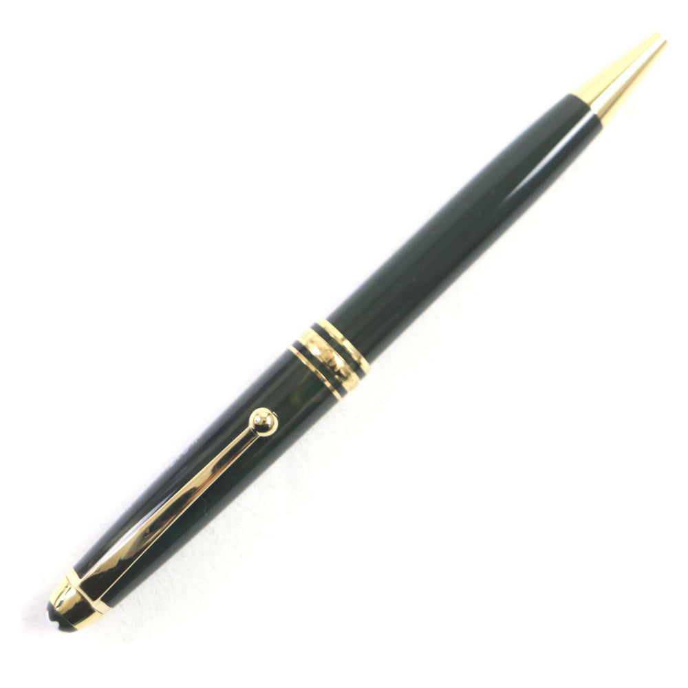 MONTBLANC Ballpoint pen resin Green gold Meisterstck Origin Collection #164 Classic mens Used Authentic