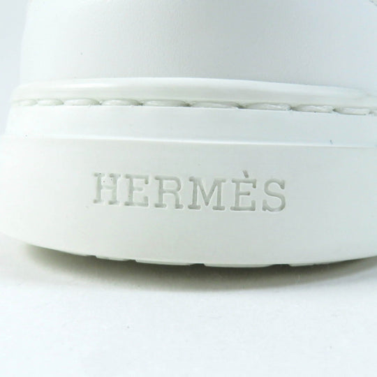 HERMES Low cut sneakers Main: Leather Beige Sketch / White Day Women 36 Used Authentic