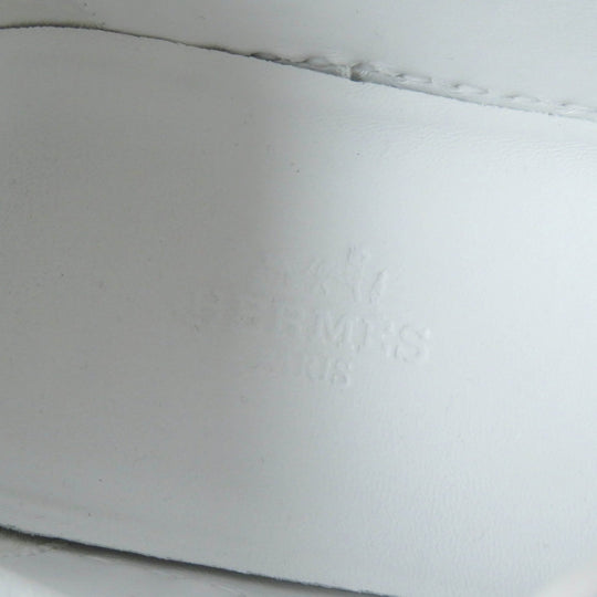 HERMES Low cut sneakers Main: Leather Beige Sketch / White Day Women 36 Used Authentic