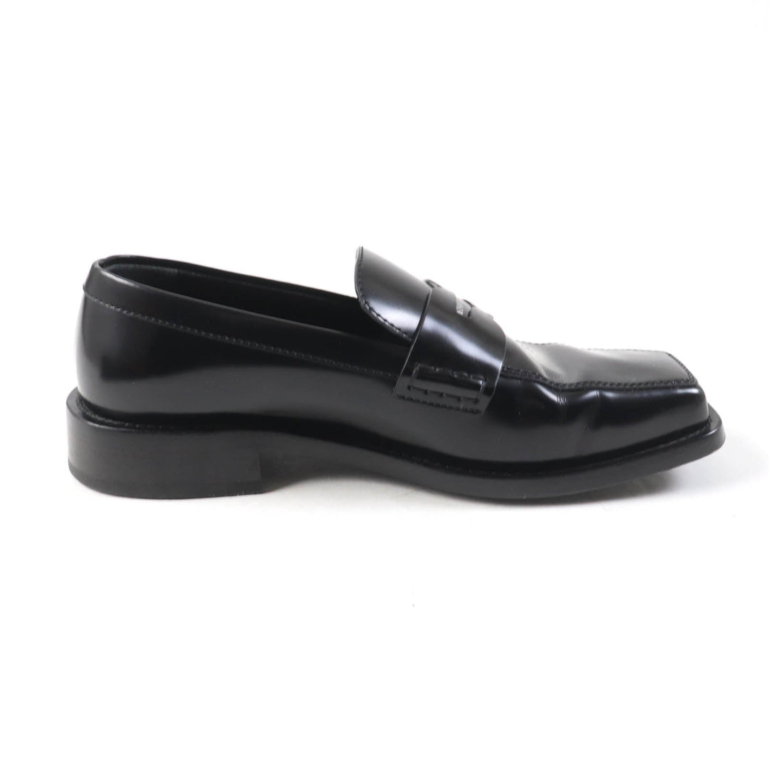 LOUIS VUITTON loafers Main: Leather black The Connery Line Women 35.5 Used Authentic