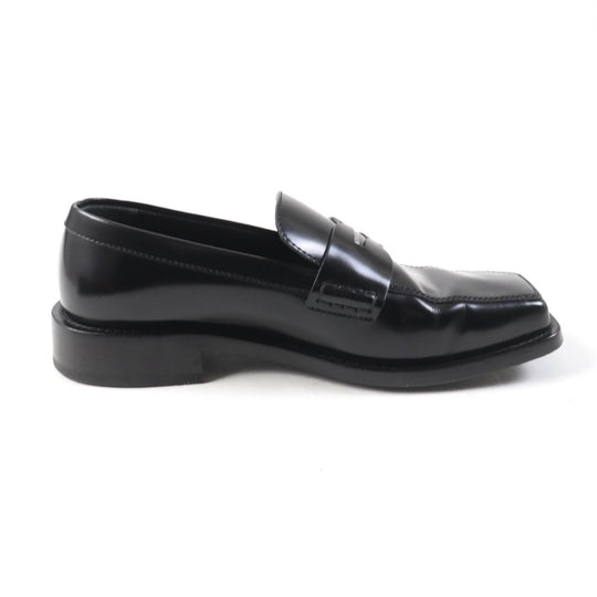 LOUIS VUITTON loafers Main: Leather black The Connery Line Women 35.5 Used Authentic