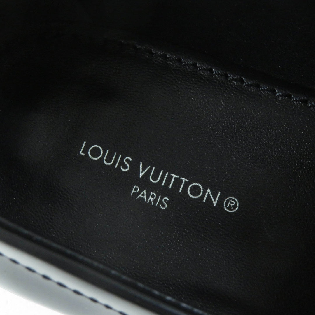 LOUIS VUITTON loafers Main: Leather black The Connery Line Women 35.5 Used Authentic