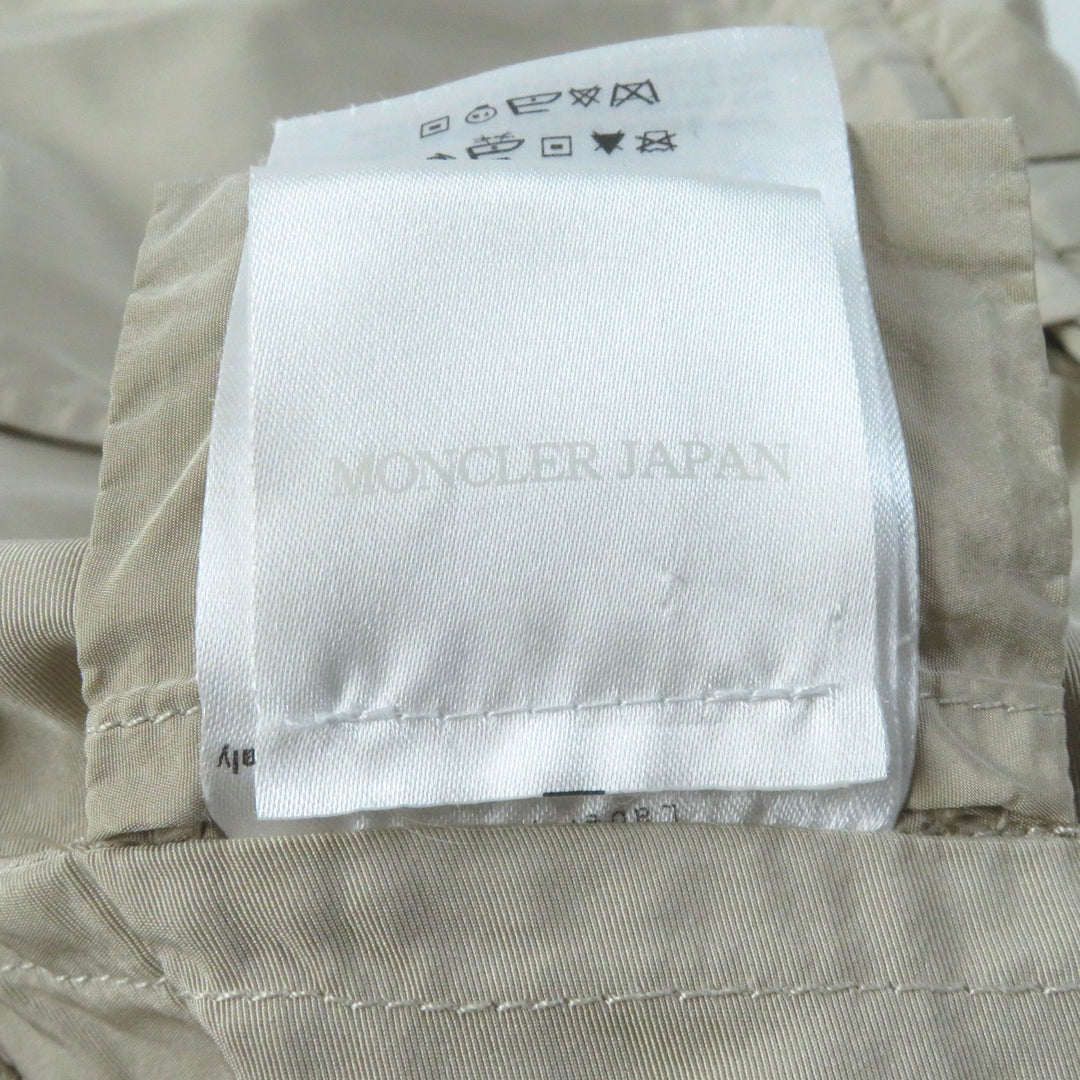 MONCLER trench coat Main: 100% polyester beige DURENNE Women 1 Used Authentic