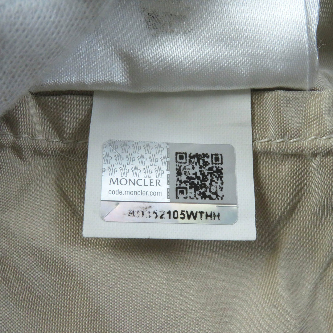 MONCLER trench coat Main: 100% polyester beige DURENNE Women 1 Used Authentic
