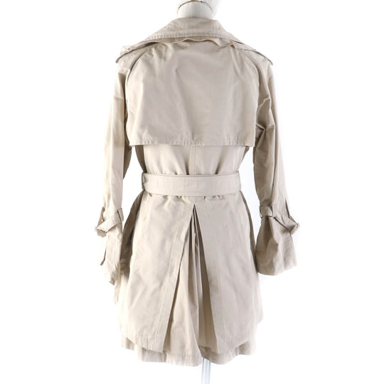 MONCLER trench coat Main: 100% polyester beige DURENNE Women 1 Used Authentic