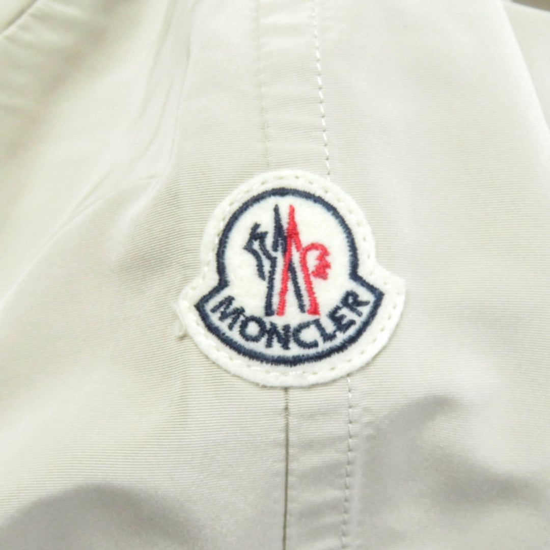 MONCLER trench coat Main: 100% polyester beige DURENNE Women 1 Used Authentic