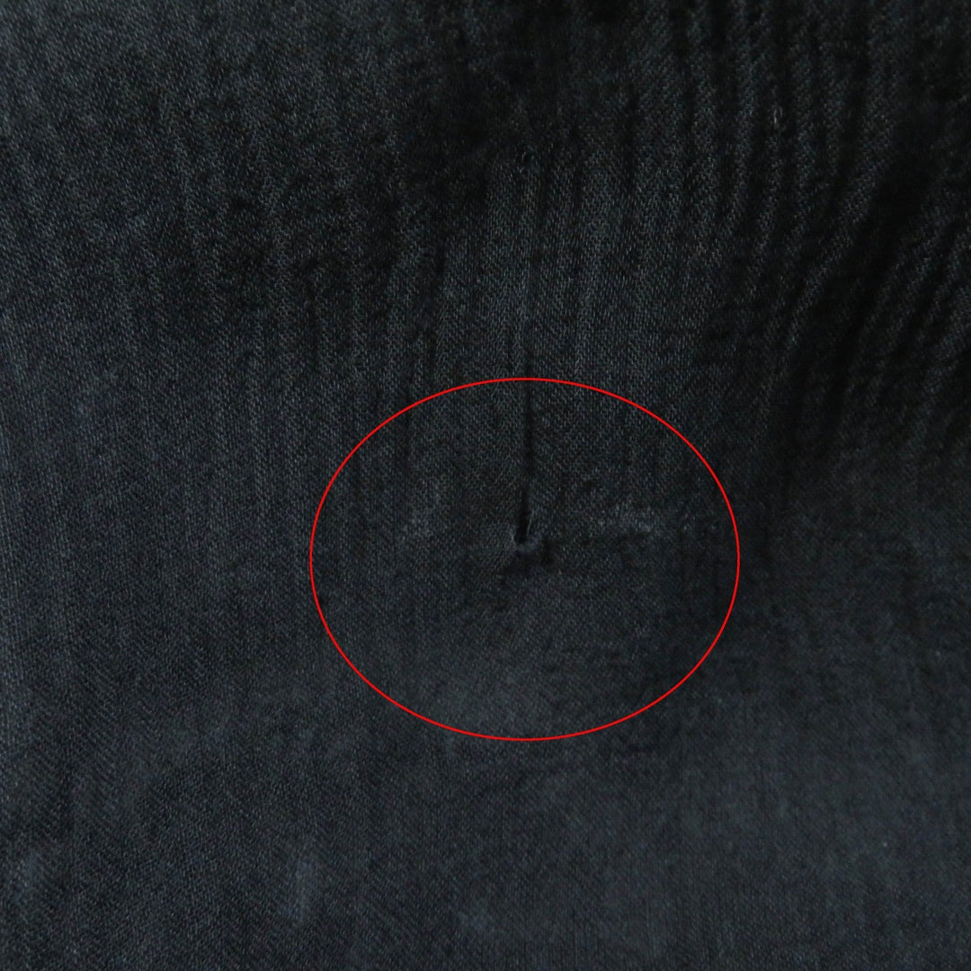 CHANEL skirt 22A P73158 Outer: 69% wool, Outer: 27% silk, Outer: 4% polyester, Lining: 100% silk black Women 36 Used Authentic