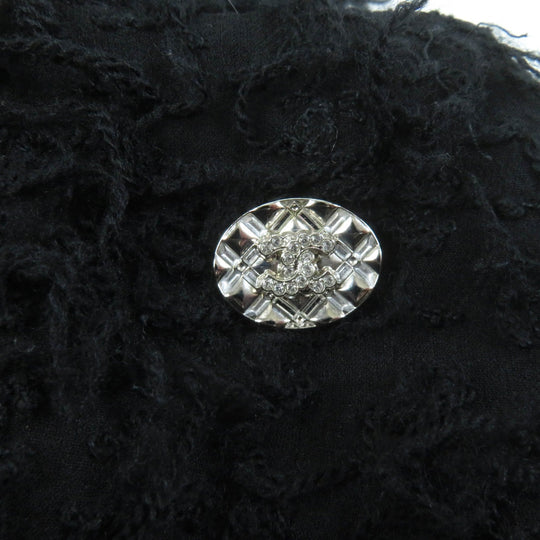 CHANEL skirt 22A P73158 Outer: 69% wool, Outer: 27% silk, Outer: 4% polyester, Lining: 100% silk black Women 36 Used Authentic