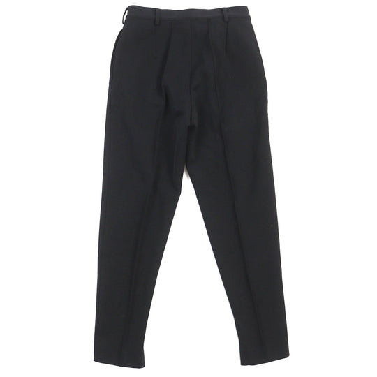 PRADA slacks SPH311 Outer: 70% polyamide, Outer: 26% polyester, Outer: 4% elastane, Lining: 77% cotton, Lining: 20% polyamide black mens 48 Used Authentic