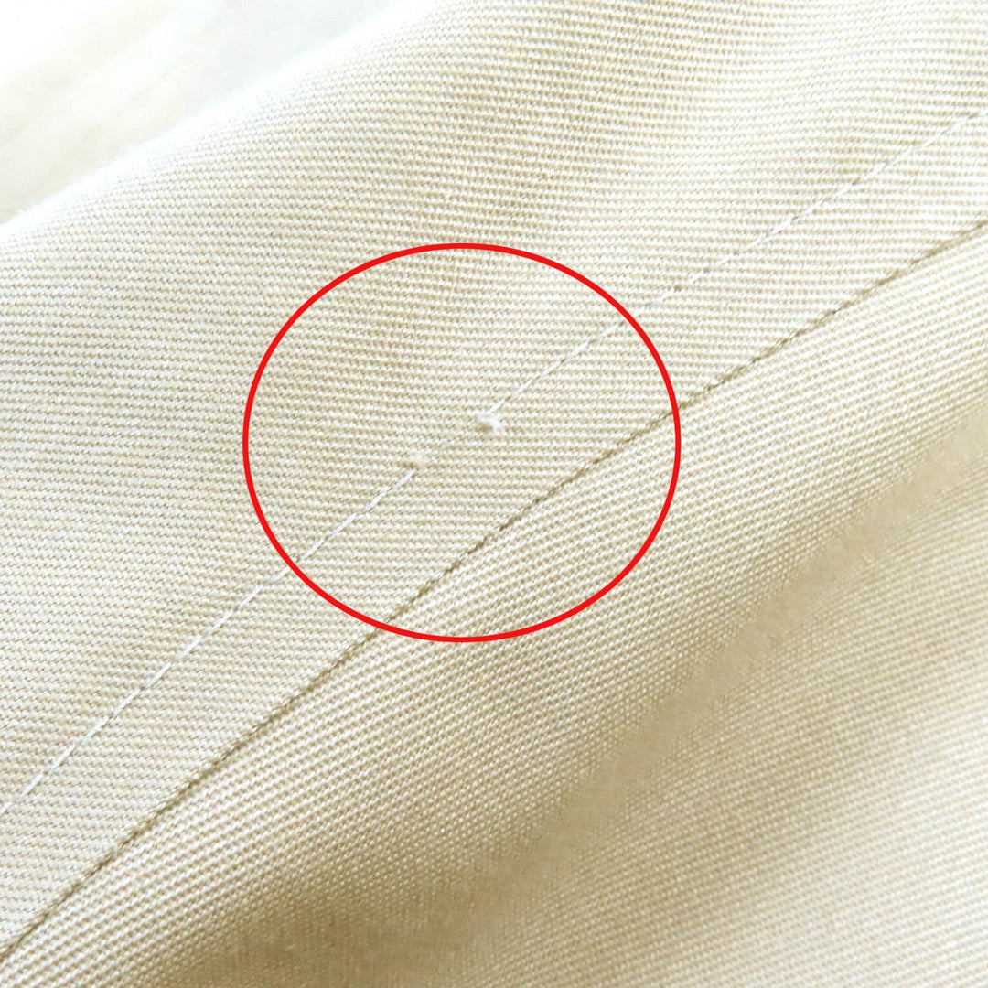 BURBERRY Stainless collar coat Outer: 51% cotton, Outer: 49% polyester, Lining: 50% polyester, Lining: 50% cotton, Liner: 100% wool beige mens 38 Used Authentic